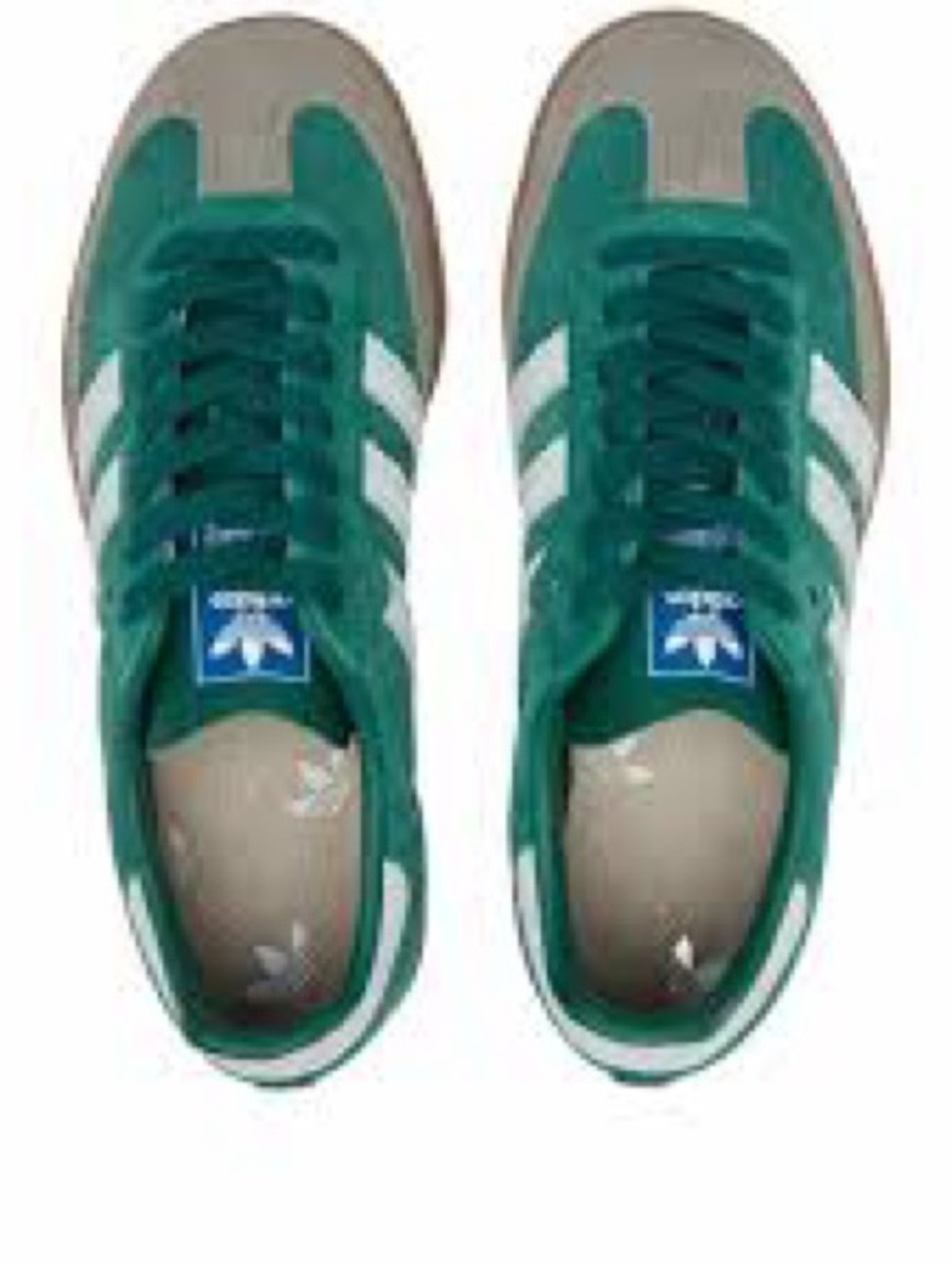 Adidas Samba OG sneakers in the "Collegiate Green" colorway Sz 5.5 - Picture 2 of 11